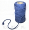 Sznurek jubilerski bawełna 2mm - niebieski 3 metry