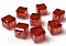 Zirconia AAA+ kostka -0,6x0,6cm garnet - SRY20
