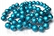 Sznur spectra kule 1,2cm 65szt. turkusowe - KS545