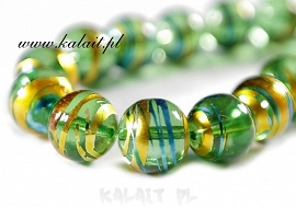 Szkło malowane - zielone - 10mm - KS512