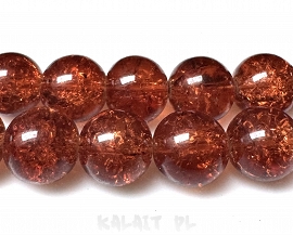 Sznur crackle kule 1,0cm 43szt.-KS590