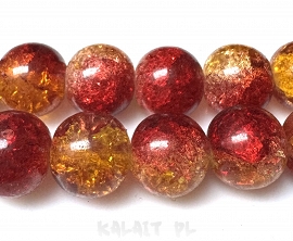 Sznur crackle kule 1,0cm 43szt.-KS274