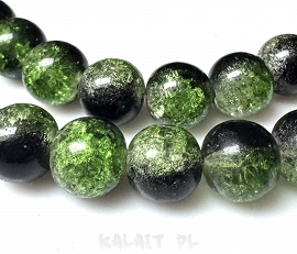 Sznur crackle kule 1,0cm 43szt.-KS630