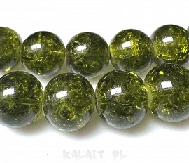 Sznur crackle kule 1,0cm 43szt.-KS271