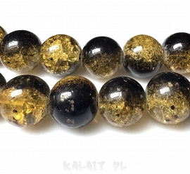 Sznur crackle kule 1,0cm 43szt.-KS454