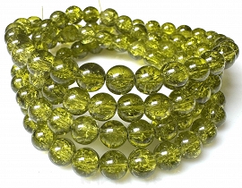 Sznur crackle kule 0,4cm 100szt.-KS576