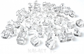 Sznur kostki szklane 0,6cm 50szt.-KS106-H