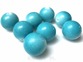 Marmur Lazurowy kule 0,8cm - 2szt. - K112A