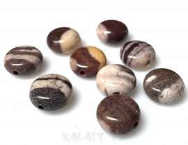 Jaspis Cappucino - koła 1cm - K332