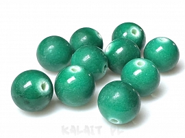 Marmur Szmaragdowy - kule 0,6cm - 2szt. - K147A