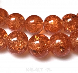 Sznur crackle kule 1,2cm 37szt.-KS591