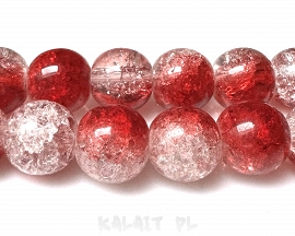 Sznur crackle kule 1,0cm 43szt.-KS273