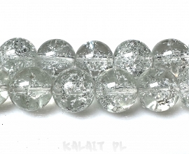 Sznur crackle kule 1,2cm 37szt.-KS352