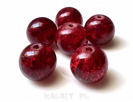 Crackle kule 1,4cm 6szt.-KS178