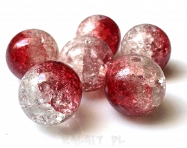 Crackle kule 1,4cm 6szt.-KS155