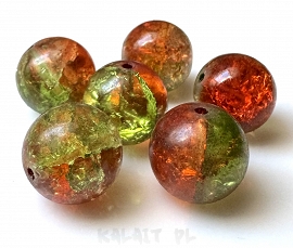 Crackle kule 1,4cm 6szt.-KS153