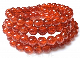 Sznur crackle kule 0,8cm 52szt.-KS290