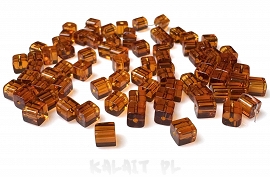 Sznur kostki szklane 0,4cm 75szt. - KS61A-H