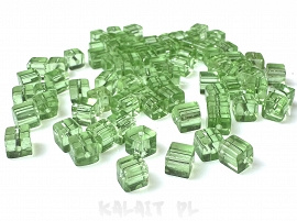 Sznur kostki szklane 0,4cm 75szt. - KS12-H