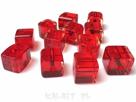 Sznur kostki szklane 0,8cm 40szt. - KS001-H