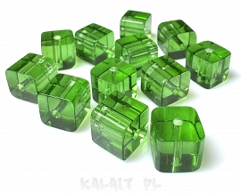 Sznur kostki szklane 0,8cm 40szt. - KS665-H