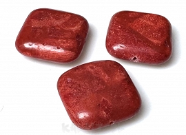 Koral naturalny poduszka 2,0cm - 1szt. -K44