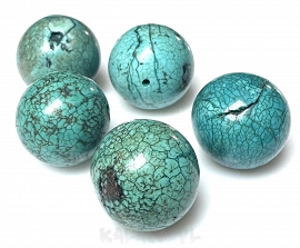 Turkus afrykański kula 1,8cm - K476