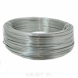 0,8mm 1metr drut jubilerski stal-alum Twardy