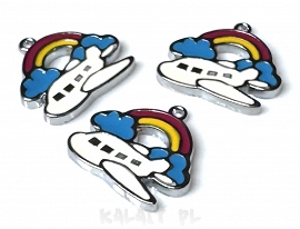 Charms bali zawieszka Samolot - CZ072 