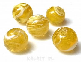 Weneckie malowane - kulki 1cm - 1szt. - SW385