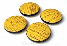 Imitacja drewna - żółte - 3szt. - PLA120 