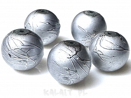 SPECTRA kule szare 14mm 6szt. - KS237