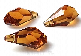 Zirconia AAA+ kropla bursztynowa 13mm - SRY09