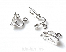 Klipsy z kulką i oczkiem 6szt.-CH037