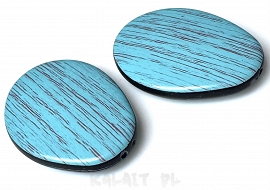 Imitacja drewna - niebieskie - 2szt. - PLA134