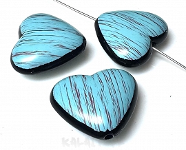 Imitacja drewna - niebieskie - 2szt. - PLA86 