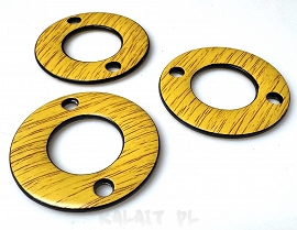 Imitacja drewna - żółte - 4szt. - PLA10 