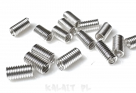 Rurki dystansowe spiralne 3mm 20szt.-CH191