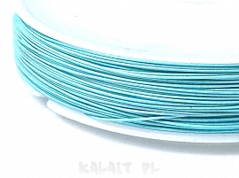 Linka stalowa turkus mat 0,45mm 6m - LSP24