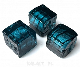 Weneckie zebry - kostki 1,5cm - 1szt. - SW390