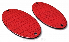 Imitacja drewna - czerwone - 1szt. - PLA164 