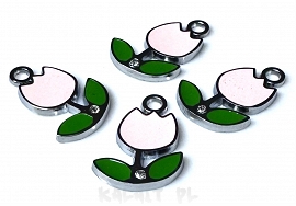 Charms bali zawieszka Tulipanek - CZ010 