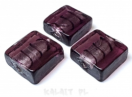 Weneckie zebry - kwadraty 1cm - 1szt. - SW402