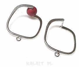 Baza kolczyka zawieszka 3,1cm para-CH357