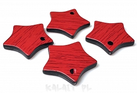 Imitacja drewna - czerwone - 5szt. - PLA82 