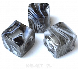 Weneckie malowane - kostki 1,2cm - 1szt. - SW282