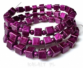 SPECTRA krótki sznur kostki wrzosowe jasne 0,6 cm KS490A