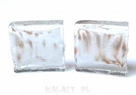 Weneckie kwadraty gold - 2cm - SW127