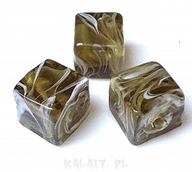 Weneckie malowane - kostki 1,2cm - 1szt. - SW277