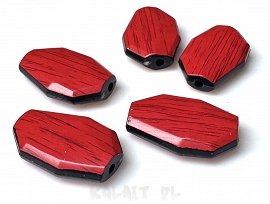 Imitacja drewna - czerwone - 5szt. - PLA154 